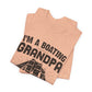 Boating Grandpa T-Shirt — "I'm a Boating Grandpa" Vintage Sailing Tee