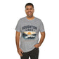 Houghton Lake Sunset Canoe T-Shirt — Life Is Better at the Lake