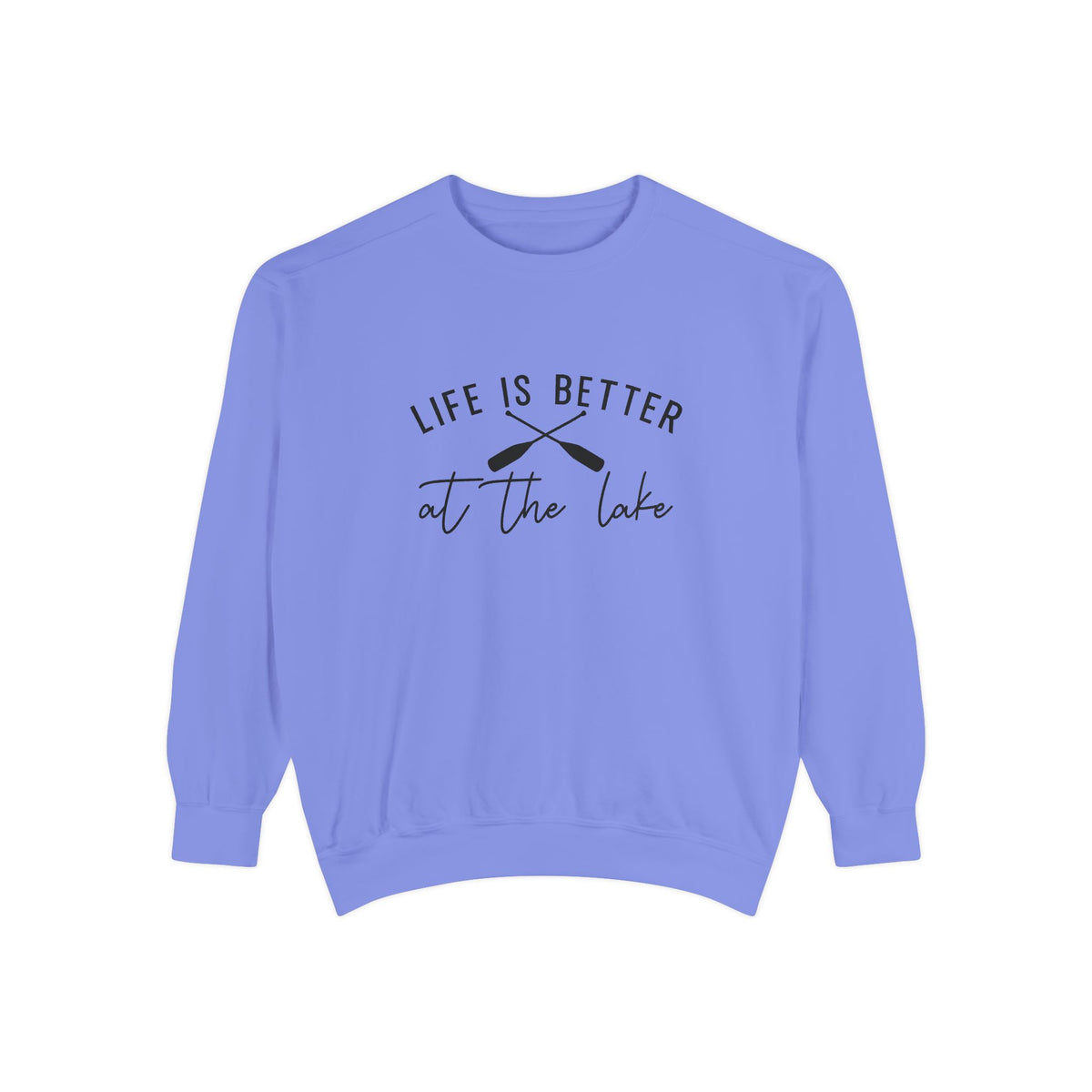 Life Is Better at the Lake Cozy Cabin Crewneck