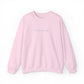 Minimal Embroidered Wave - Crewneck Sweatshirt
