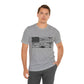 Fishing Flag T‑Shirt — American Flag Made of Fishing Rods & Lures