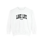 Lake Life Canoe Graphic Crewneck Sweatshirt