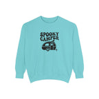 Spooky Camper Sweatshirt: Retro Trailer Halloween Pullover