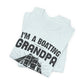 Boating Grandpa T-Shirt — "I'm a Boating Grandpa" Vintage Sailing Tee