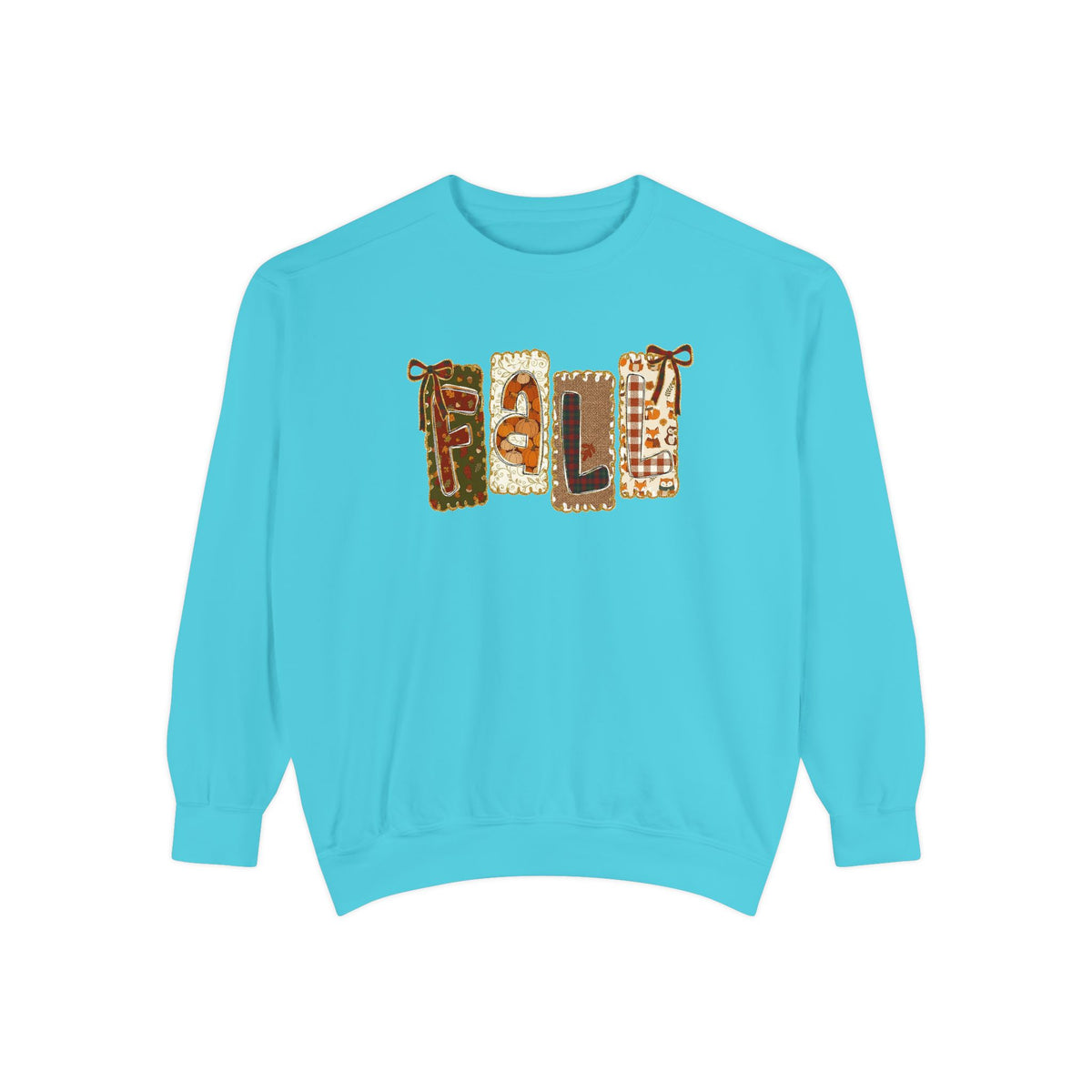 Patch Letter Sweatshirt for Crisp Fall Evenings