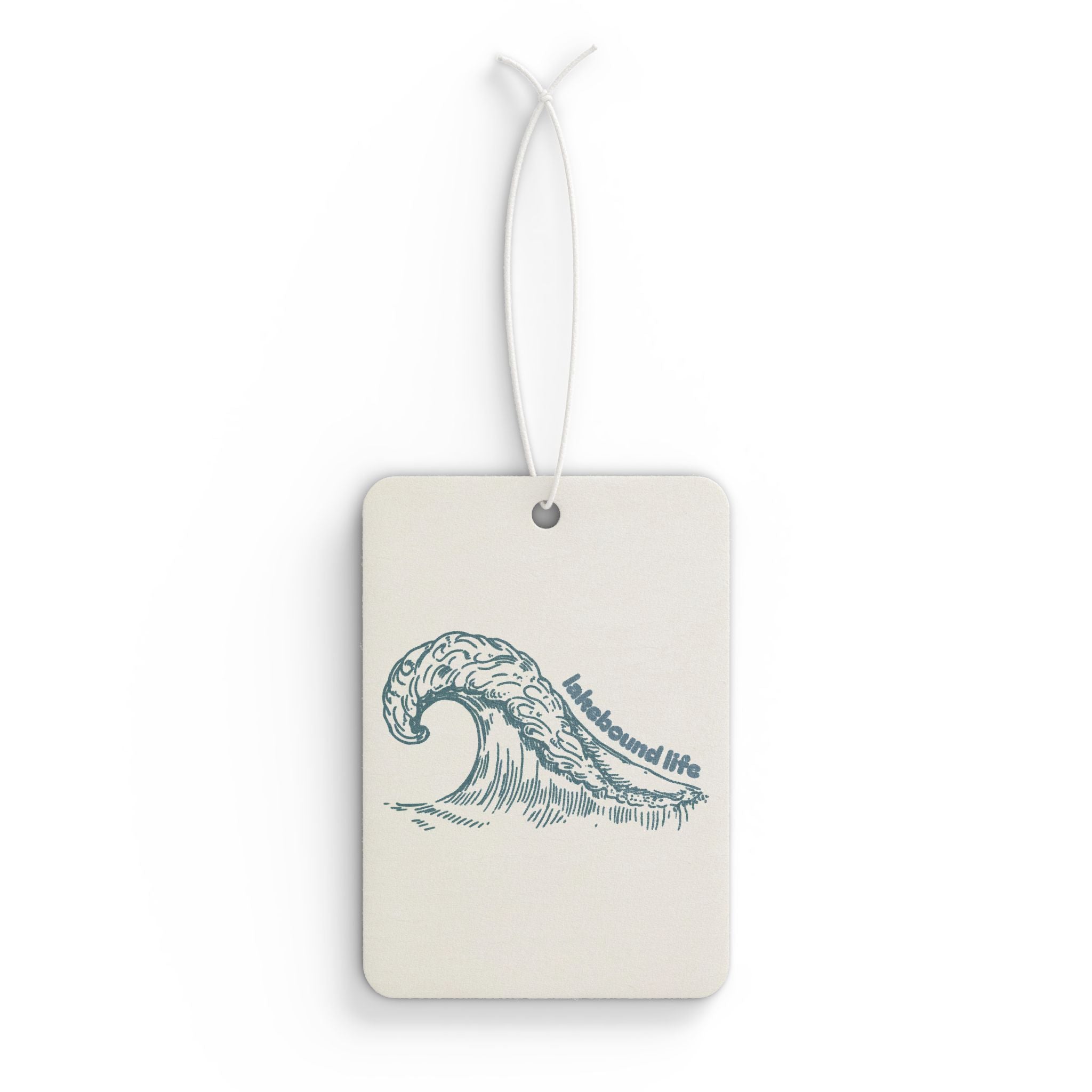 Lakebound Life Wave Double-Sided Car Air Freshener