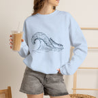 Lakebound Life Wave Crewneck