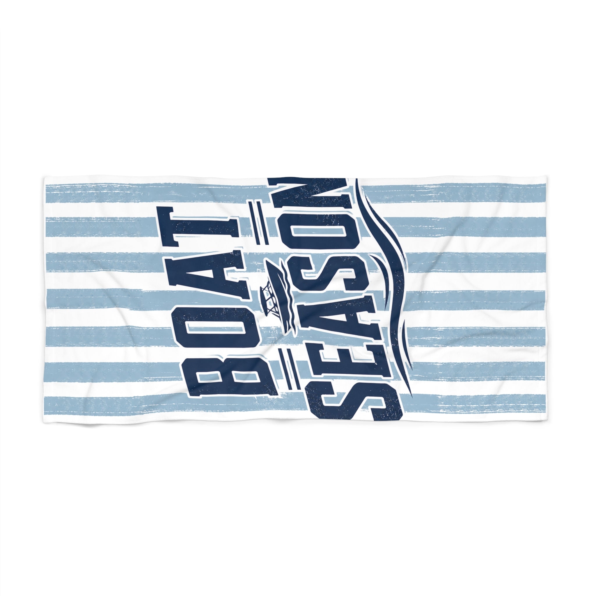 Boat Season Beach Towel