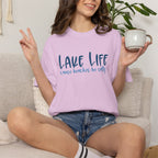 Lake Life Cause Beaches Be Salty T-Shirt