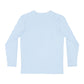 Striped Light Blue Long Sleeve Shirt — Casual Nautical Tee