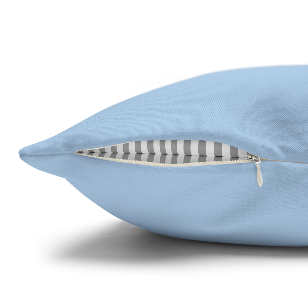 Lake House Welcome Pillow Cover in Sky Blue