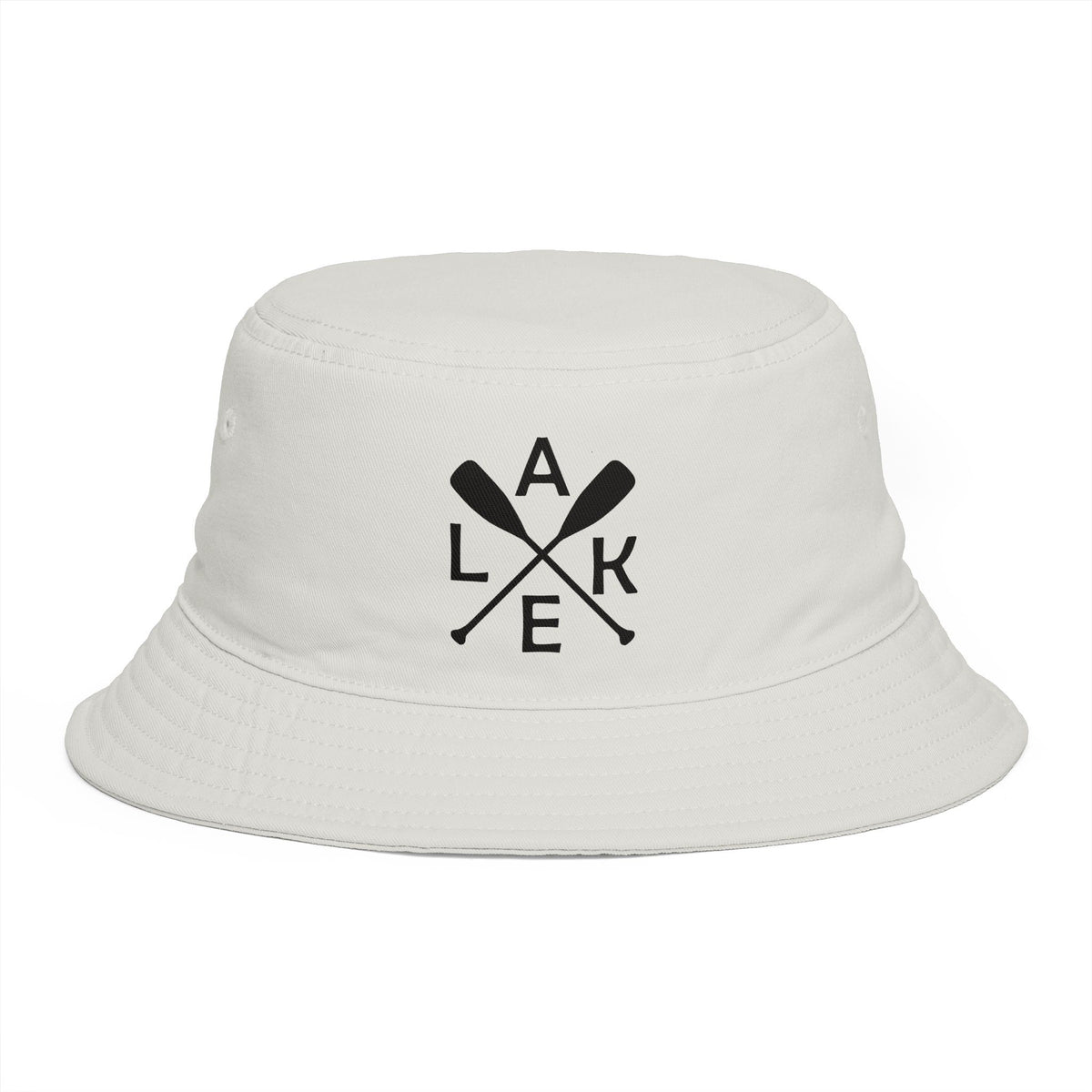 Lake Oars Bucket Hat: Rustic Outdoor Fishing & Boating Accessory