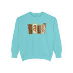 Patch Letter Sweatshirt for Crisp Fall Evenings