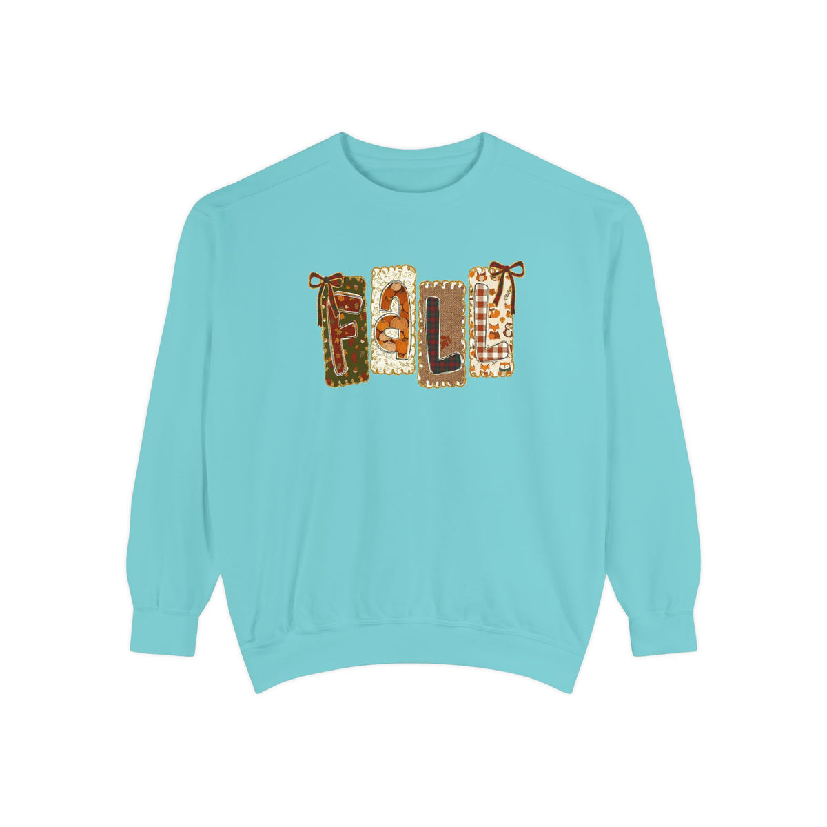 Patch Letter Sweatshirt for Crisp Fall Evenings
