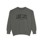 Lake Life Canoe Graphic Crewneck Sweatshirt