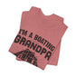 Boating Grandpa T-Shirt — "I'm a Boating Grandpa" Vintage Sailing Tee