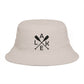 Lake Oars Bucket Hat: Rustic Outdoor Fishing & Boating Accessory
