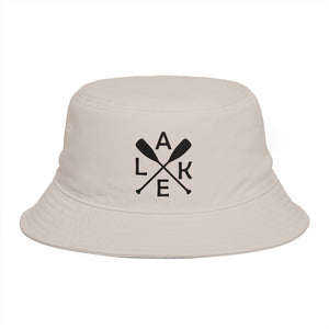 Lake Oars Bucket Hat: Rustic Outdoor Fishing & Boating Accessory
