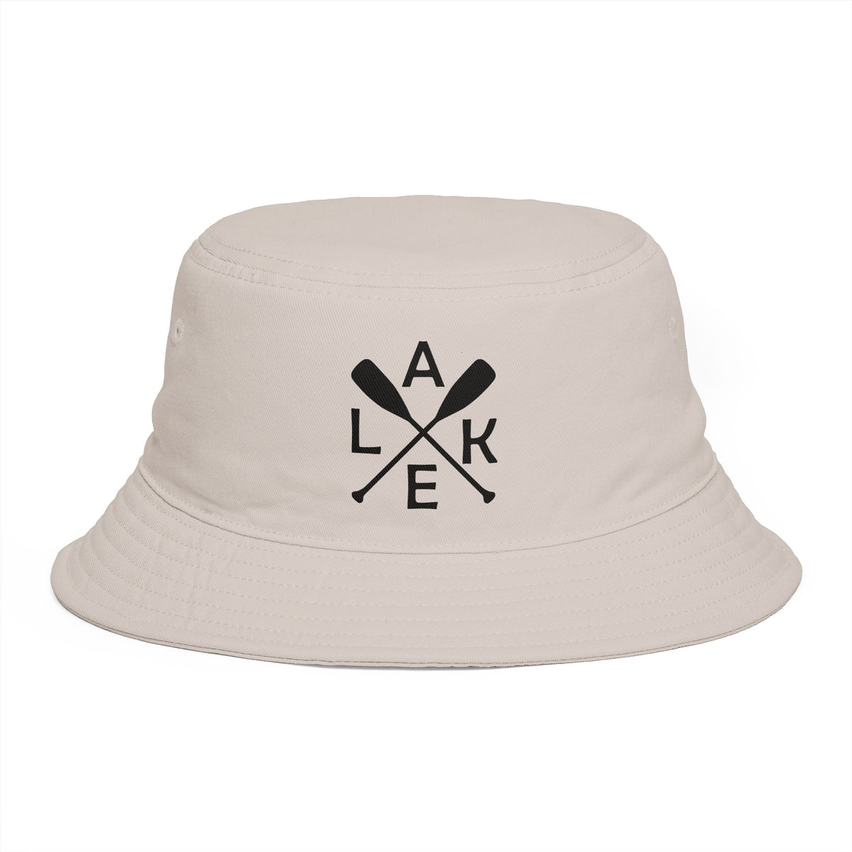 Lake Oars Bucket Hat: Rustic Outdoor Fishing & Boating Accessory
