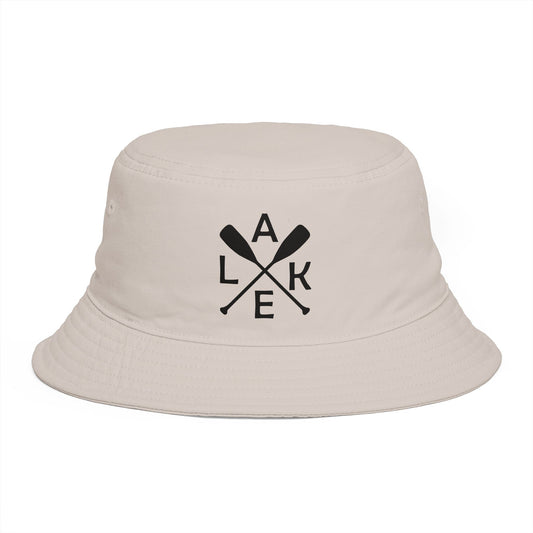 Lake Oars Bucket Hat: Rustic Outdoor Fishing & Boating Accessory