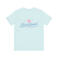 LakeBound Life Tee: Pastel Sunset Lake Graphic T-Shirt
