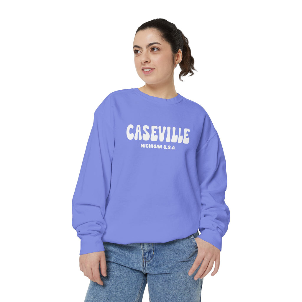 Personalizable Text - Caseville Michigan Crewneck Sweatshirt