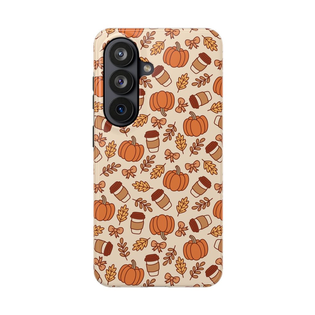 Autumn Pumpkin Spice Tough Phone Case