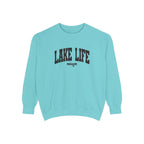 Lake Life Canoe Graphic Crewneck Sweatshirt