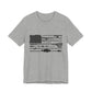 Fishing Flag T‑Shirt — American Flag Made of Fishing Rods & Lures