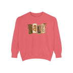 Patch Letter Sweatshirt for Crisp Fall Evenings