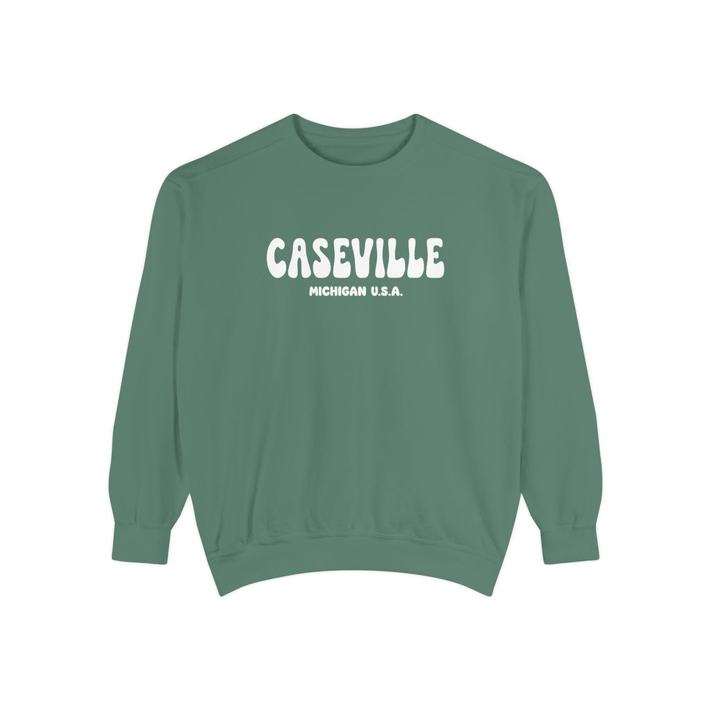 Personalizable Text - Caseville Michigan Crewneck Sweatshirt