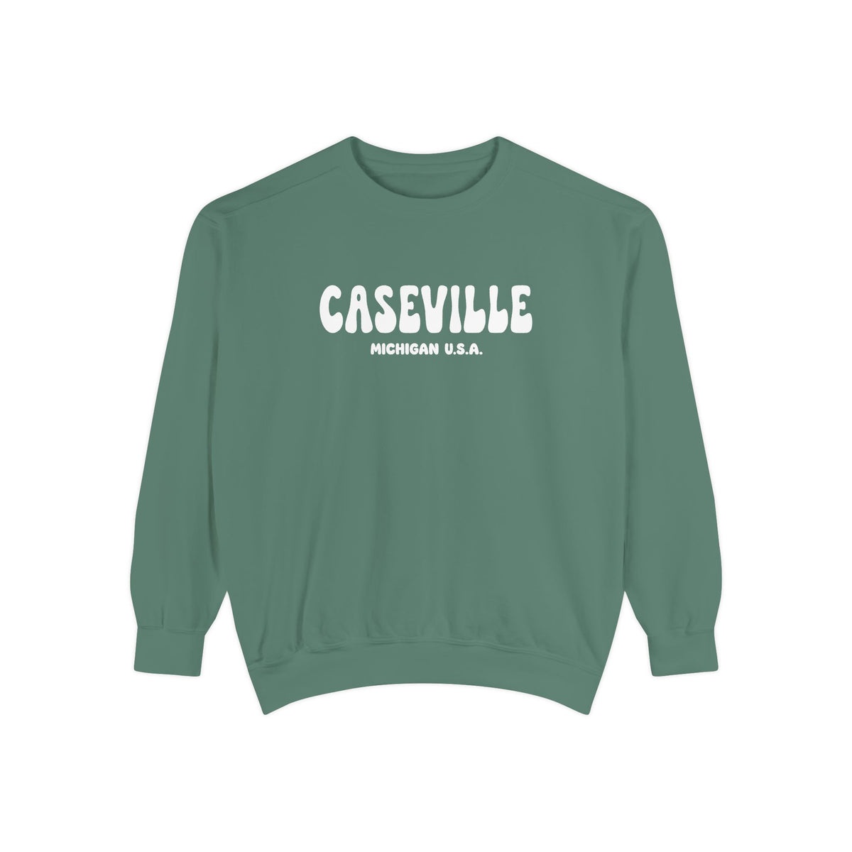 Personalizable Text - Caseville Michigan Crewneck Sweatshirt