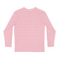Red Striped Long Sleeve Shirt — Casual Tee