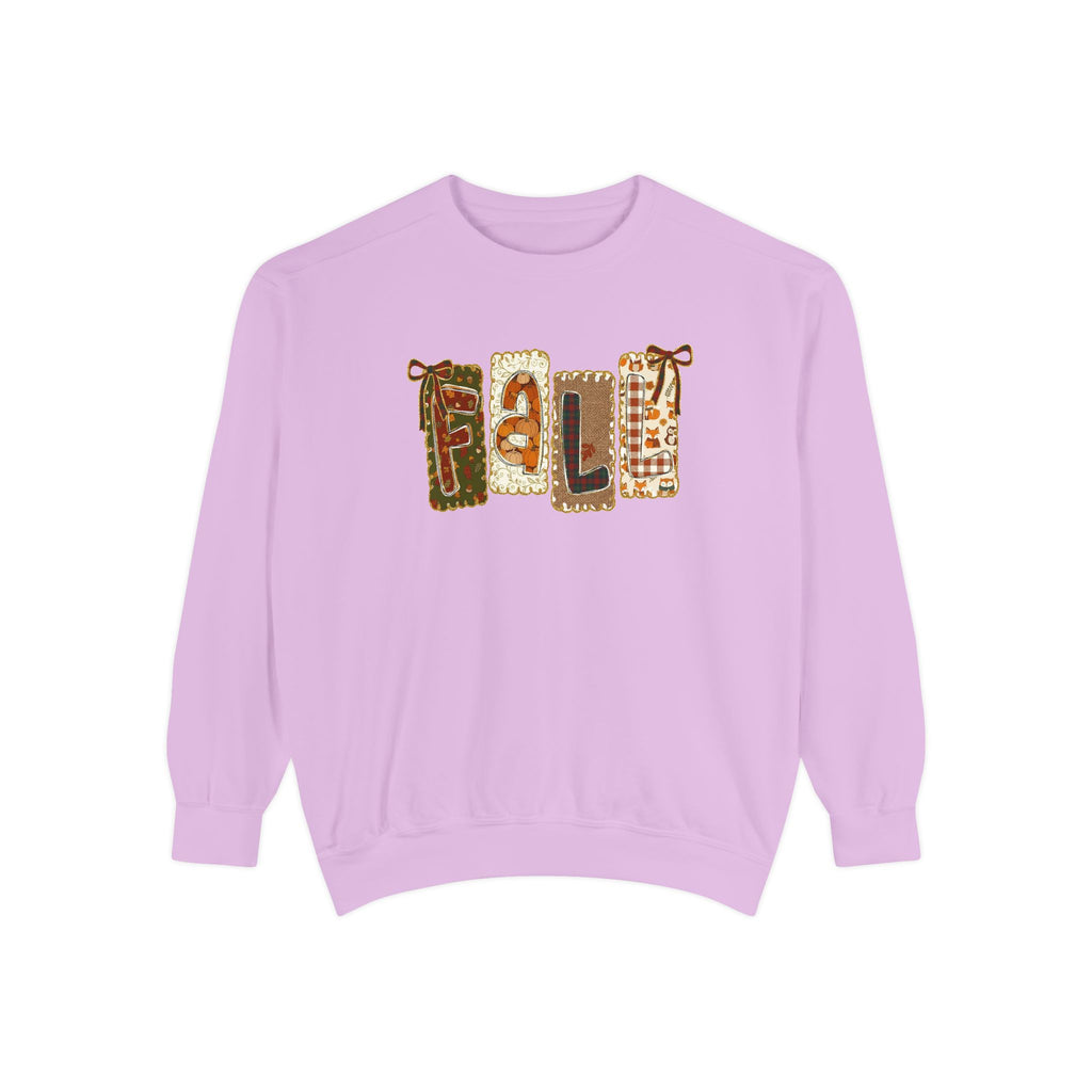 Patch Letter Sweatshirt for Crisp Fall Evenings