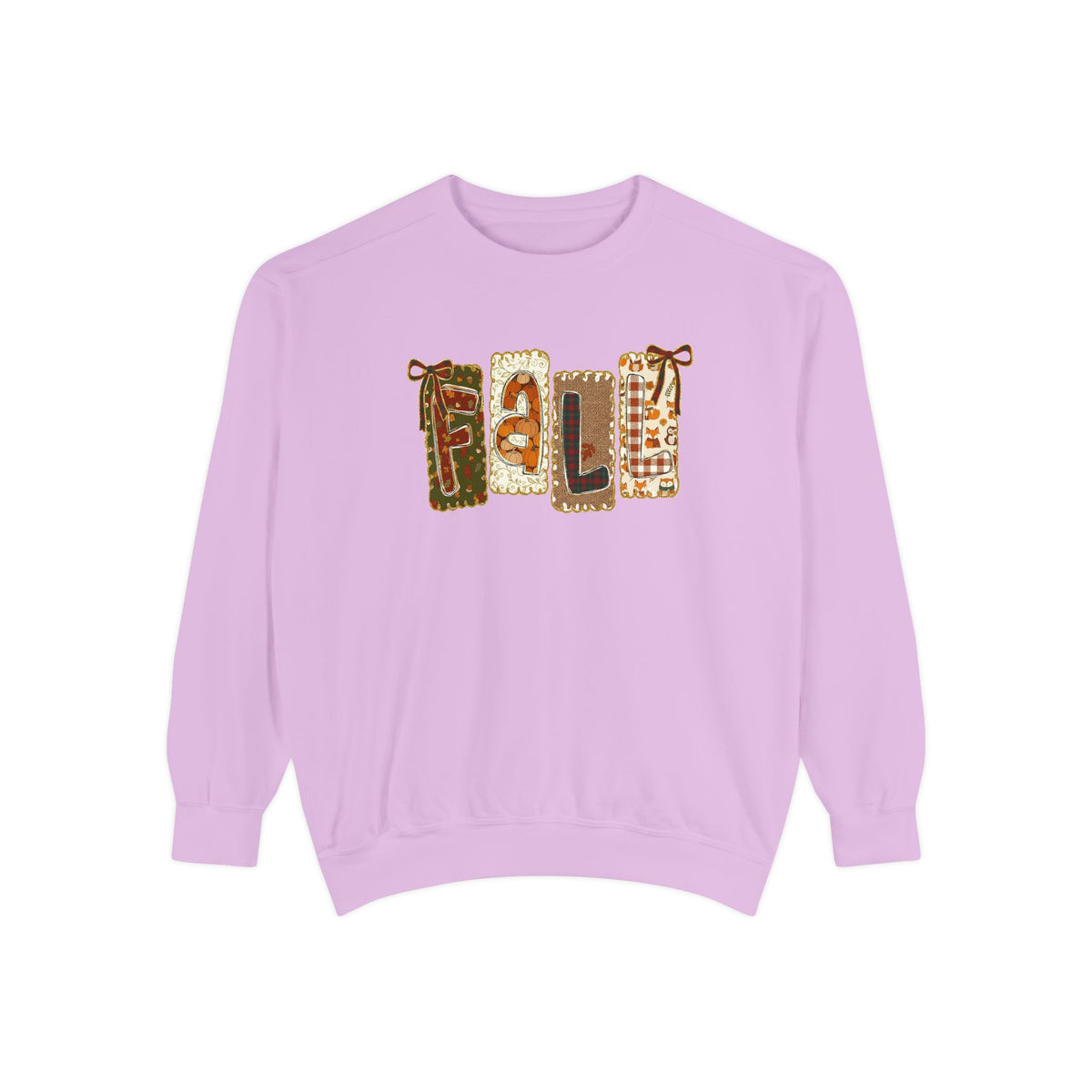 Patch Letter Sweatshirt for Crisp Fall Evenings