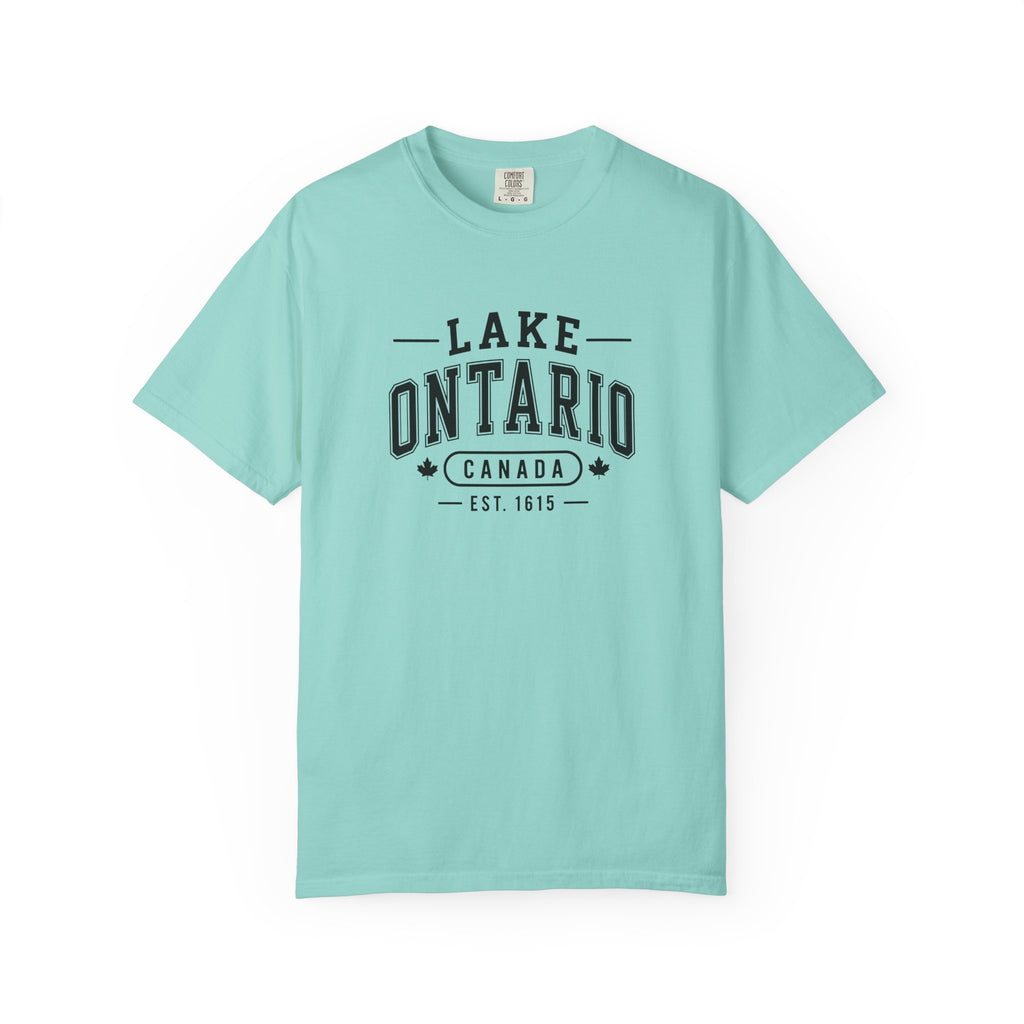 Lake Ontario Garment-Dyed Tee, Shoreline Print