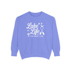 Lake Life Cozy Garment-Dyed Crewneck Sweatshirt