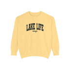 Lake Life Canoe Graphic Crewneck Sweatshirt