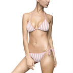 Striped Triangle Bikini