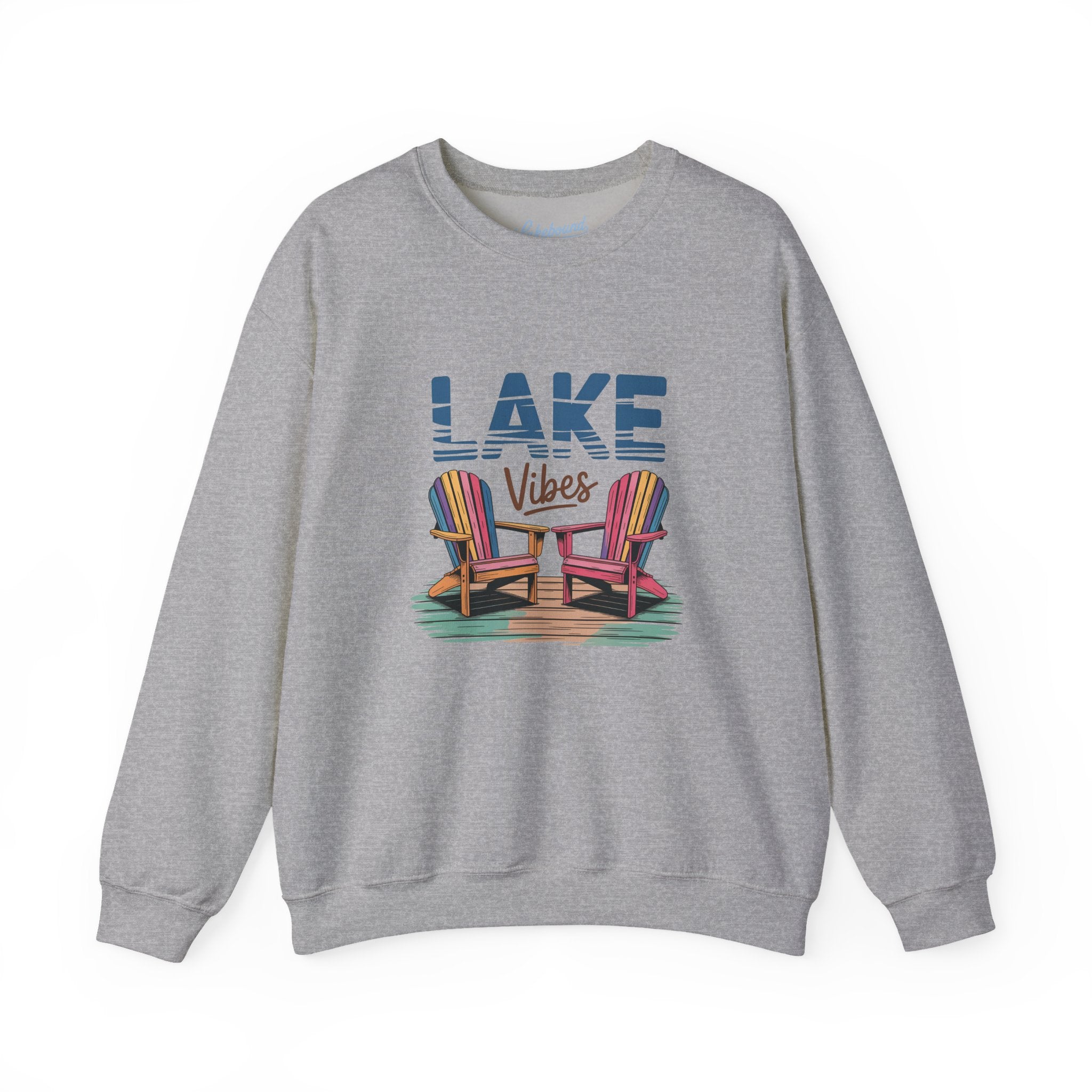 Lake Vibes Adirondack Chairs Crewneck