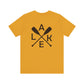 Lake Oar Graphic Tee — LAKE Crossed Oars Chest & Back T‑Shirt