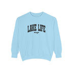 Lake Life Canoe Graphic Crewneck Sweatshirt