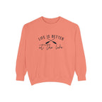 Life Is Better at the Lake Cozy Cabin Crewneck