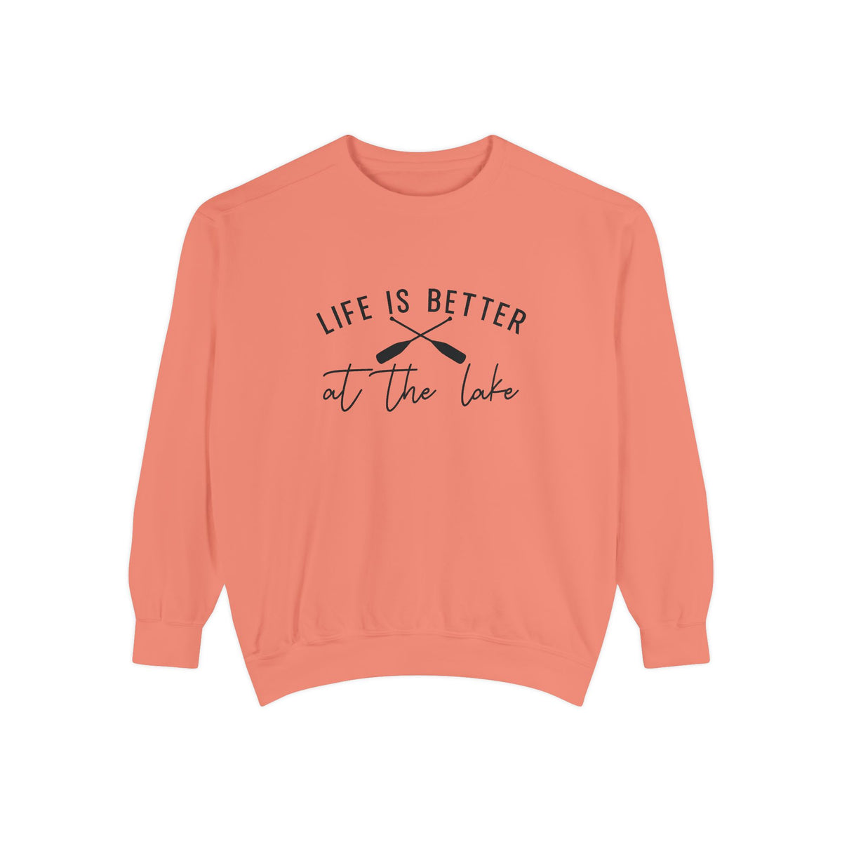 Life Is Better at the Lake Cozy Cabin Crewneck
