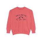 Life Is Better at the Lake Cozy Cabin Crewneck
