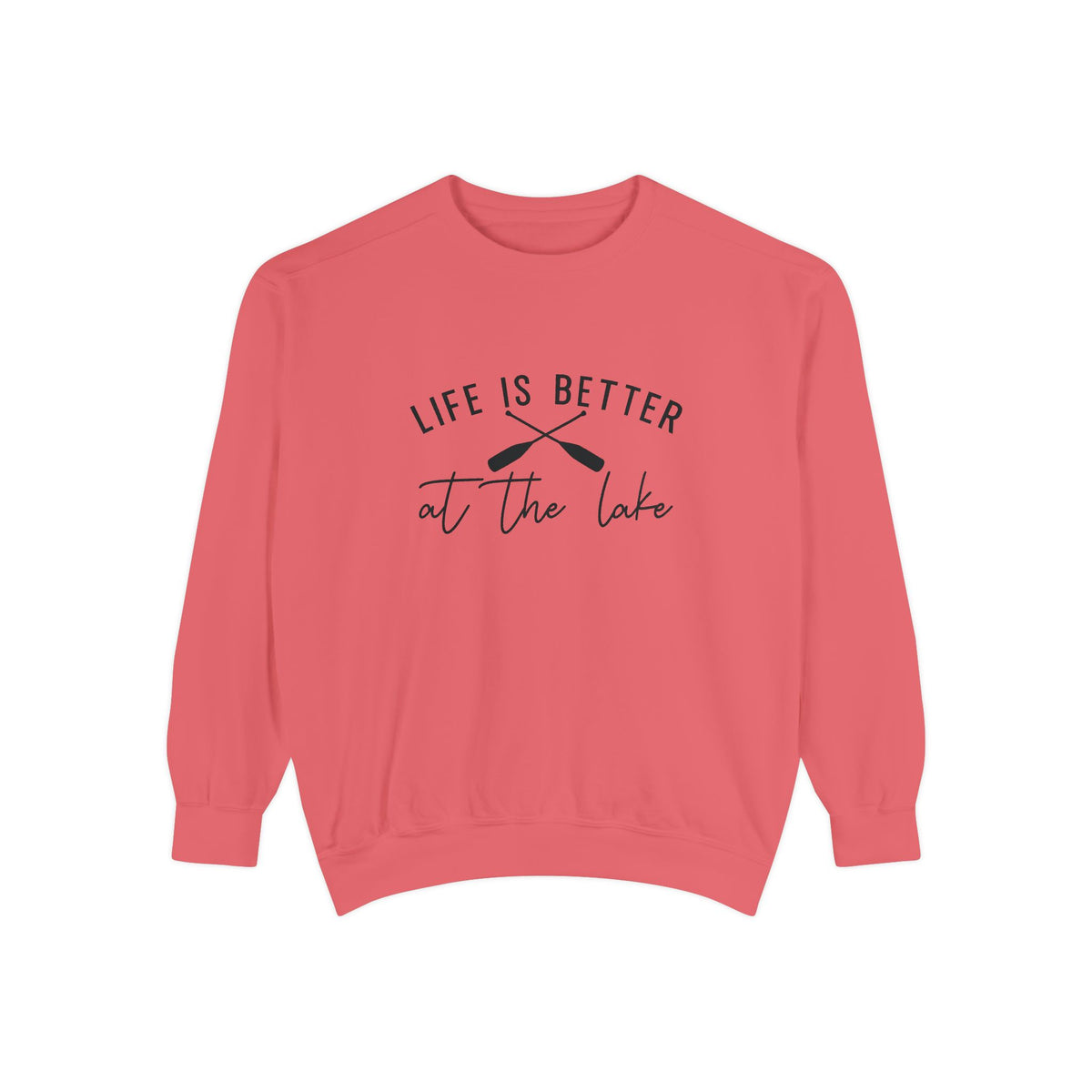 Life Is Better at the Lake Cozy Cabin Crewneck