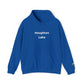 Houghton Lake Hoodie — Cozy Lake Town Crewneck with Sleeve Patch