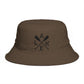 Lake Oars Bucket Hat – Rustic Outdoor Fishing & Boating Accessory