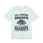 Boating Grandpa T-Shirt — "I'm a Boating Grandpa" Vintage Sailing Tee