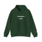 Houghton Lake Hoodie — Cozy Lake Town Crewneck with Sleeve Patch